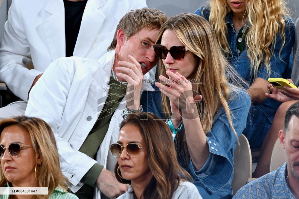 2025 French Open - VIPs In The Stands