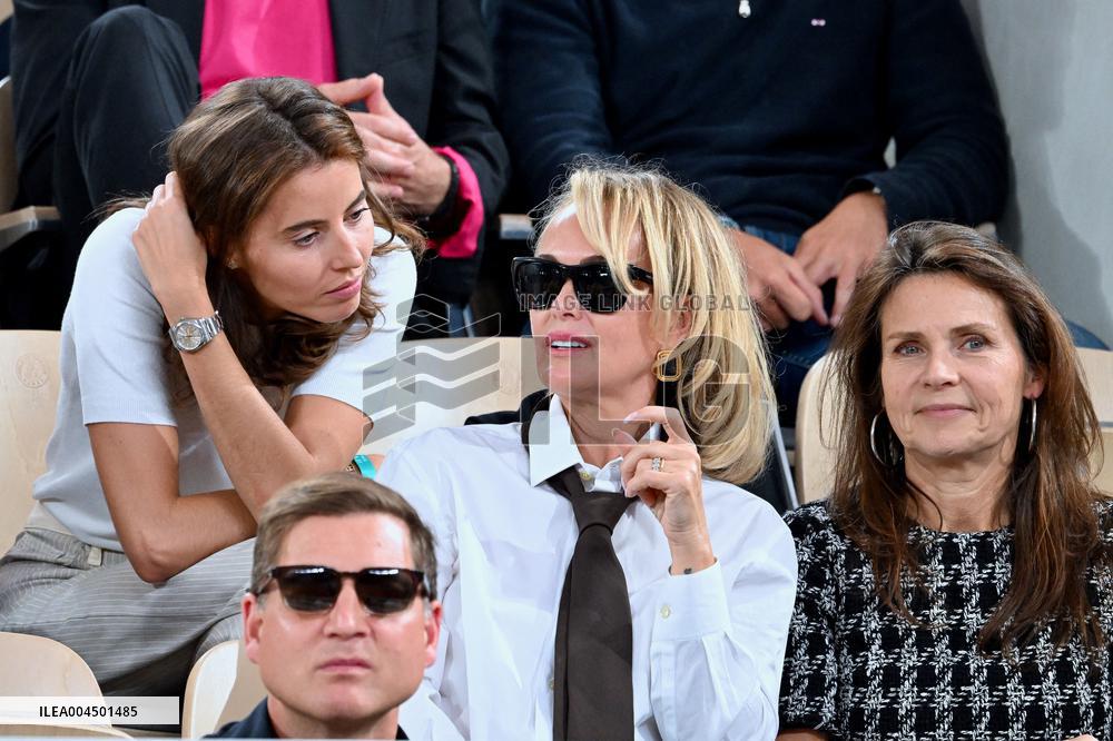 2025 French Open - VIPs In The Stands
