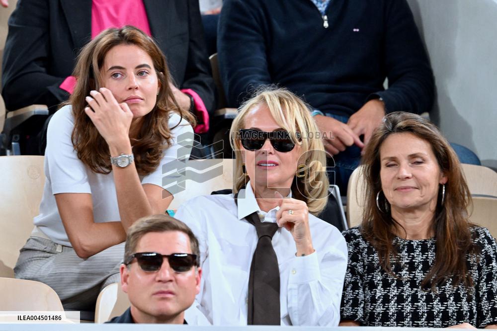 2025 French Open - VIPs In The Stands