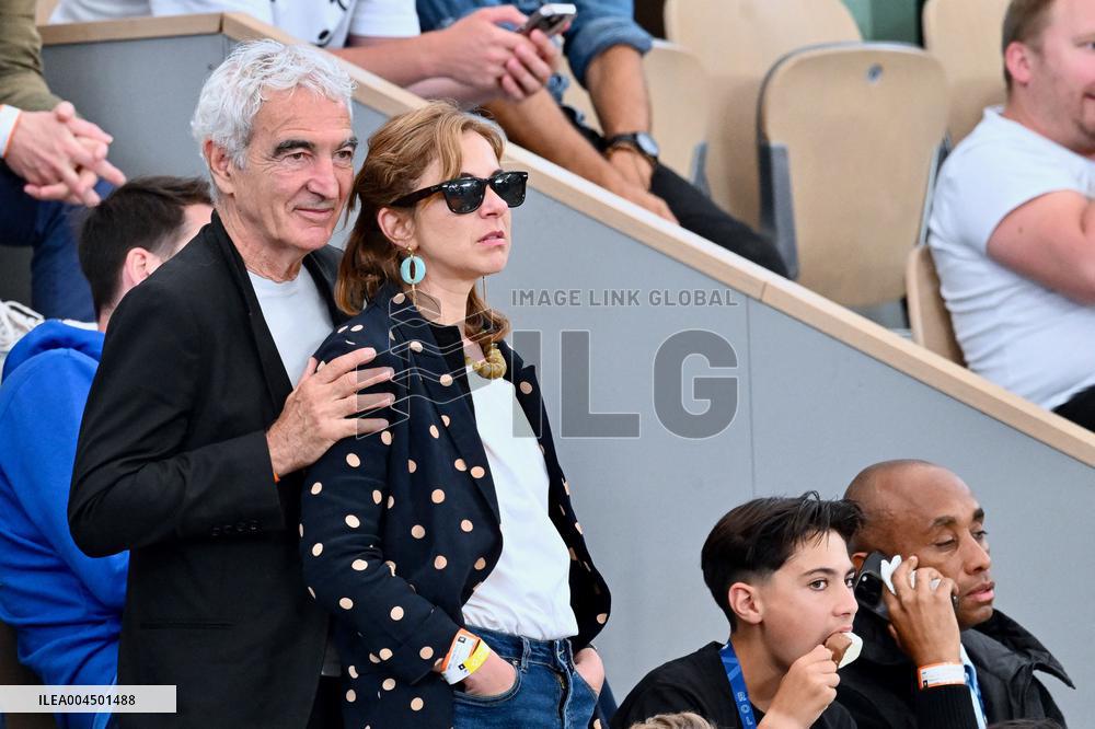 2025 French Open - VIPs In The Stands