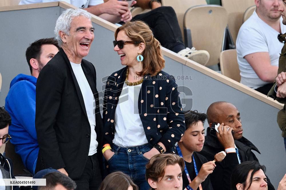 2025 French Open - VIPs In The Stands