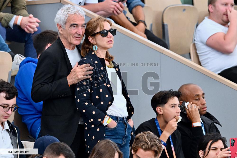 2025 French Open - VIPs In The Stands