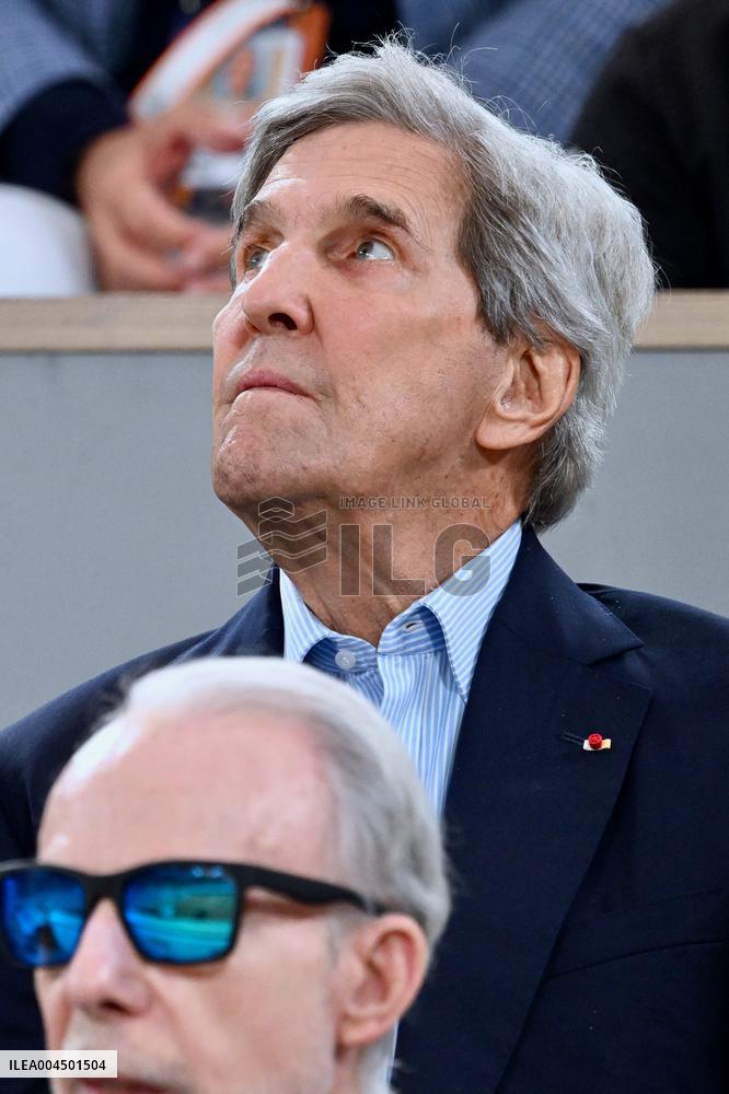 2025 French Open - VIPs In The Stands