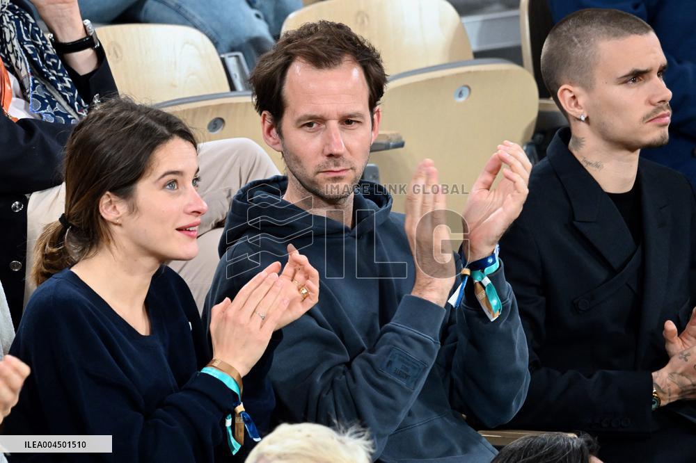 2025 French Open - VIPs In The Stands