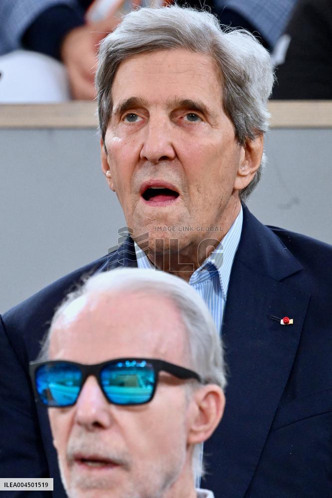 2025 French Open - VIPs In The Stands