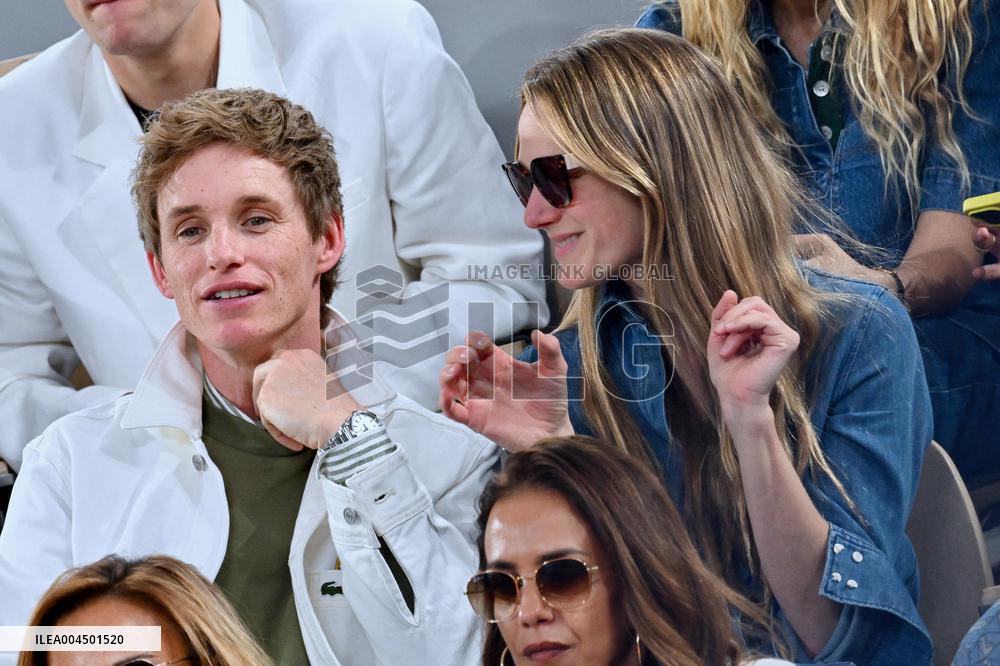 2025 French Open - VIPs In The Stands