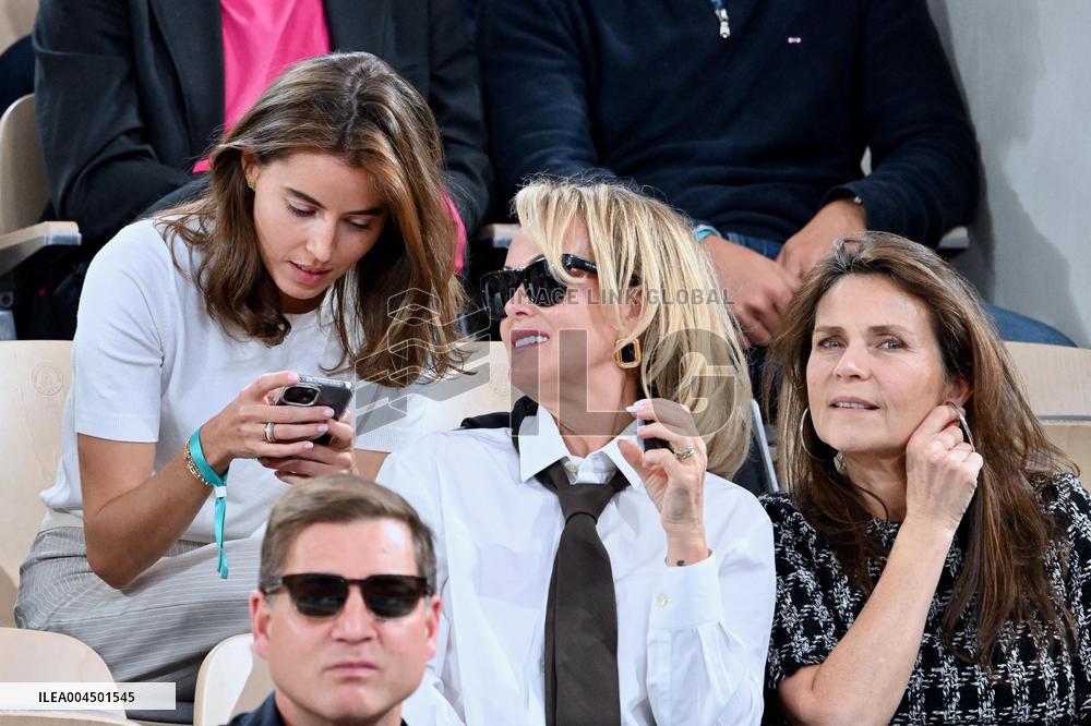 2025 French Open - VIPs In The Stands