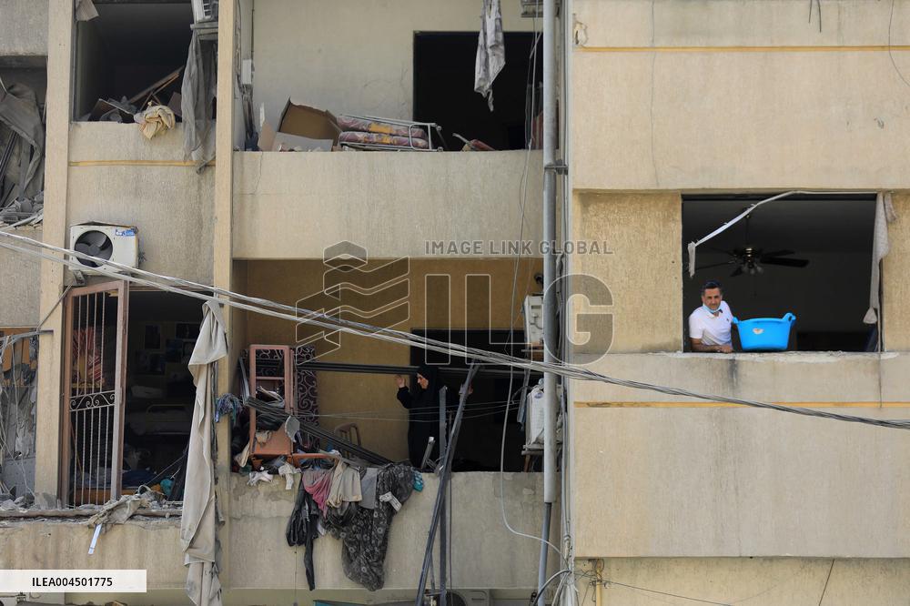 Israeli Strike In The Southern Suburb Of Beirut - Lebanon