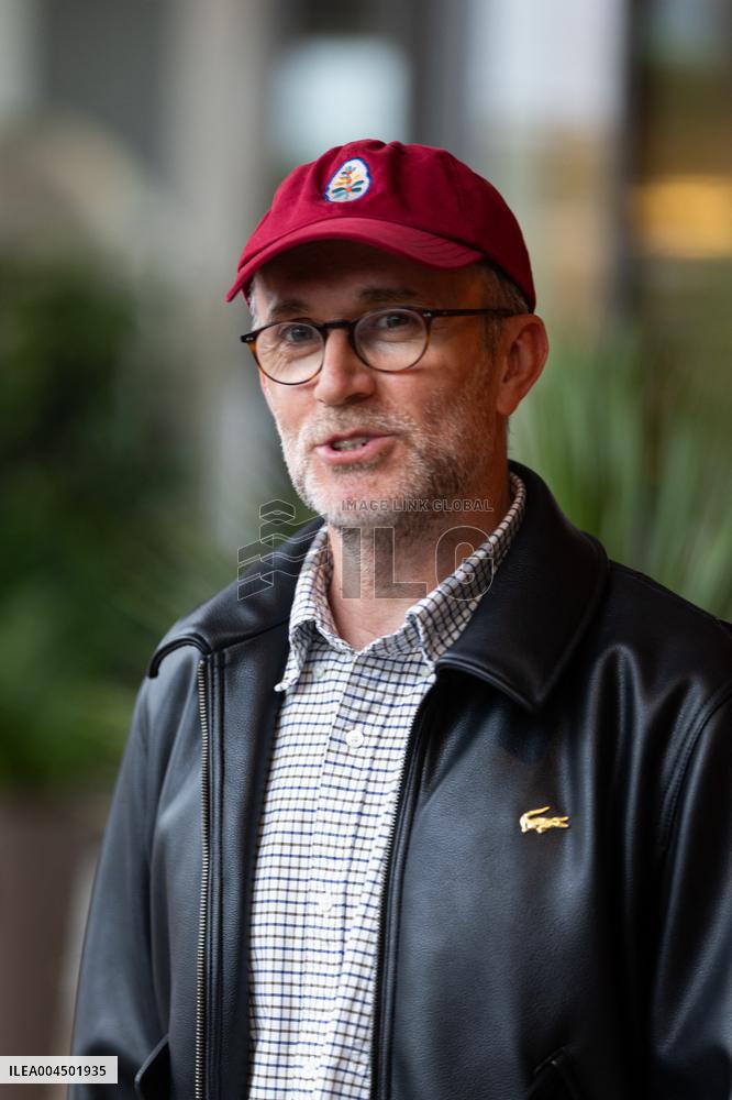 2025 French Open - Celebrities At Village Day 13 NB