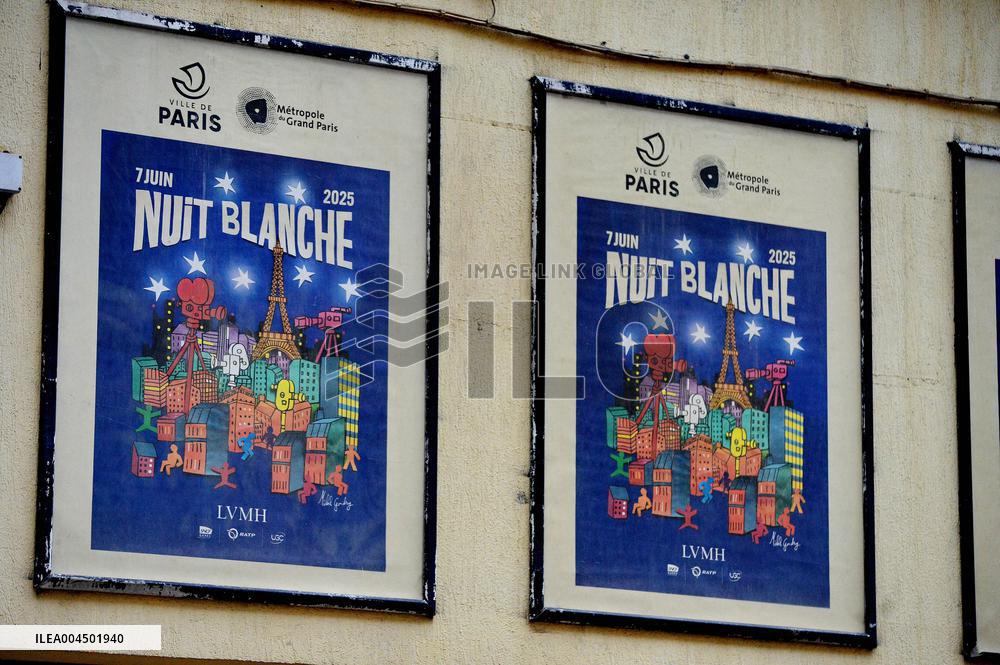 Launch of Nuit Blanche at the Catacombs of Paris - France
