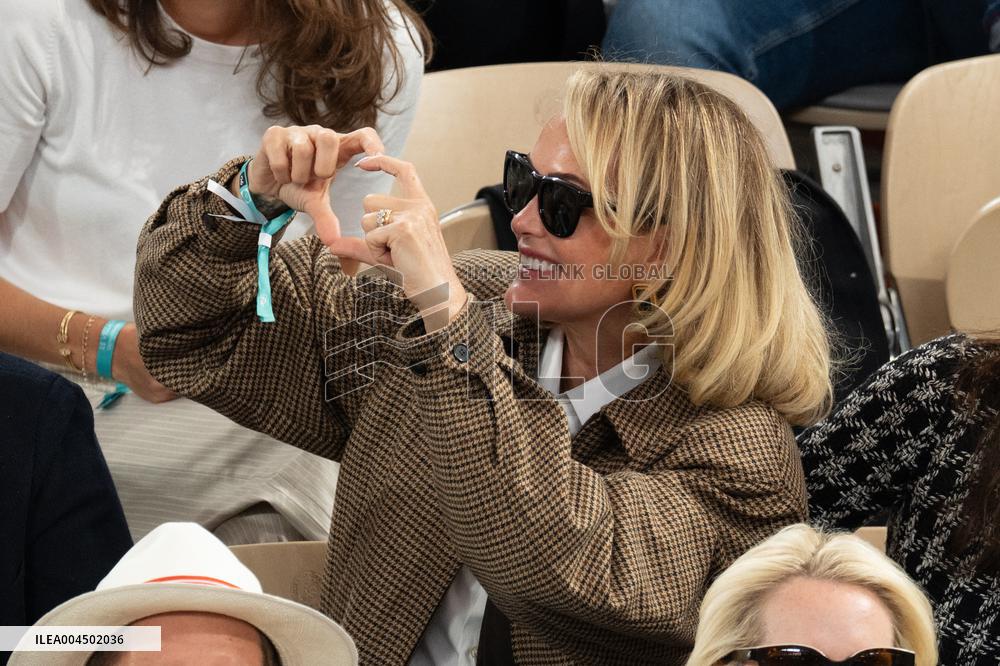 French Open Romeo Beckham At The Stands LZ