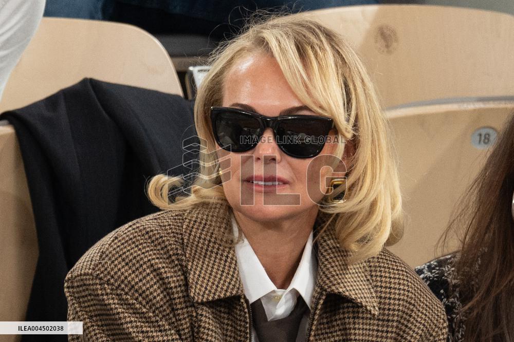 French Open Romeo Beckham At The Stands LZ