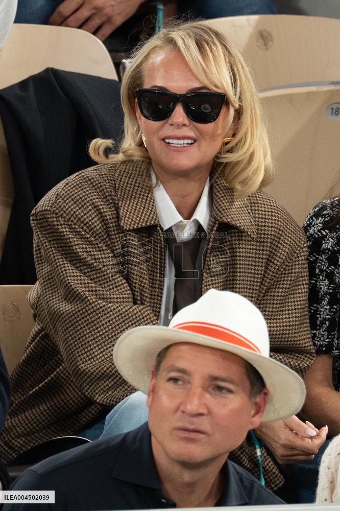 French Open Romeo Beckham At The Stands LZ