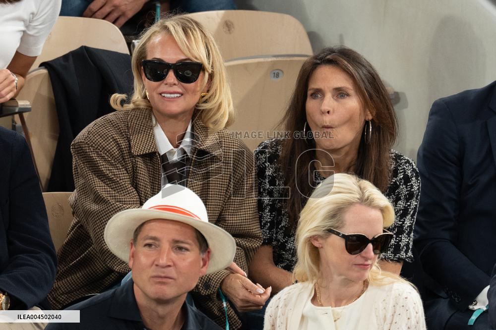 French Open Romeo Beckham At The Stands LZ