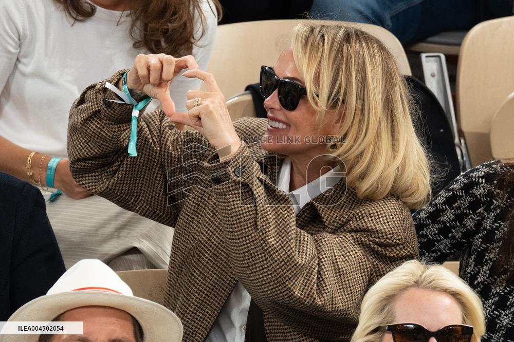 French Open Romeo Beckham At The Stands LZ