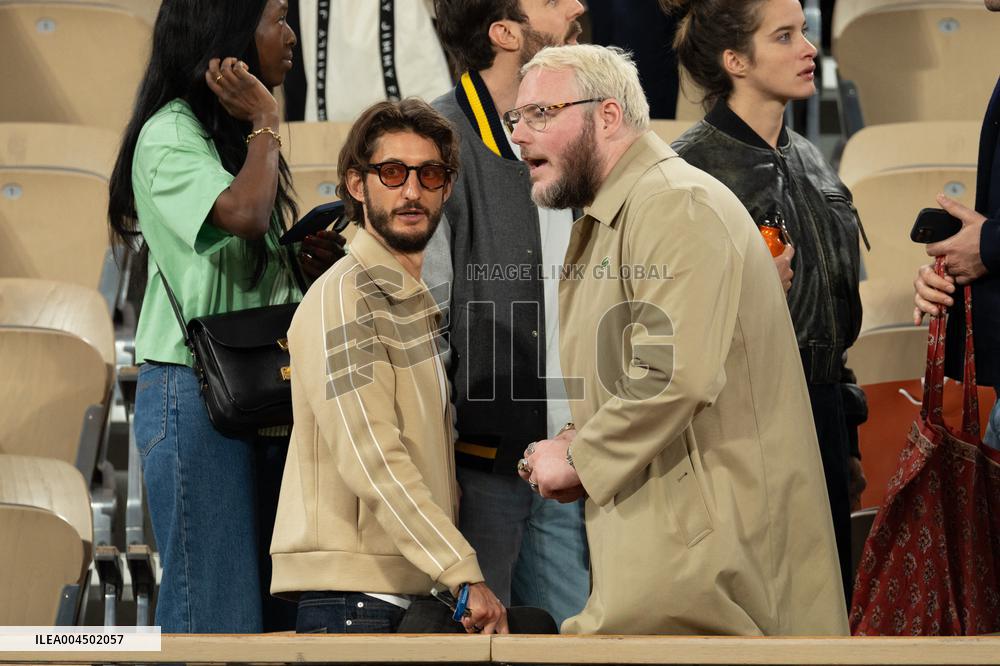 French Open Romeo Beckham At The Stands LZ