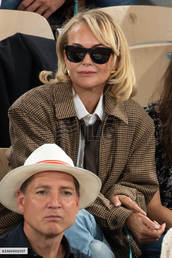 French Open Romeo Beckham At The Stands LZ