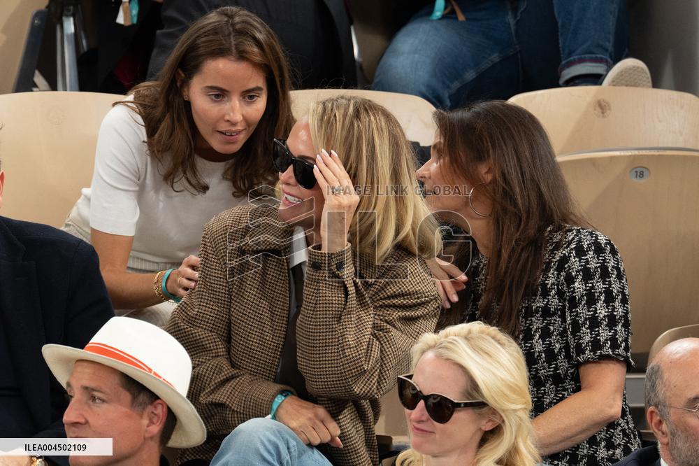 French Open Romeo Beckham At The Stands LZ