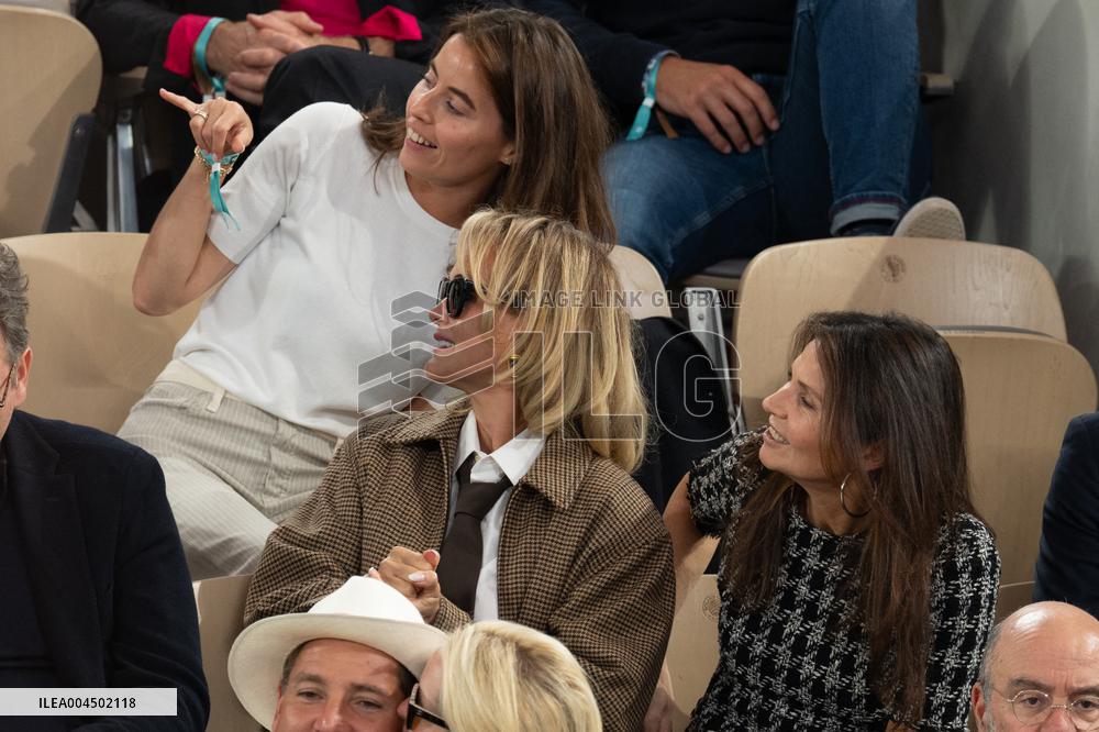 French Open Romeo Beckham At The Stands LZ
