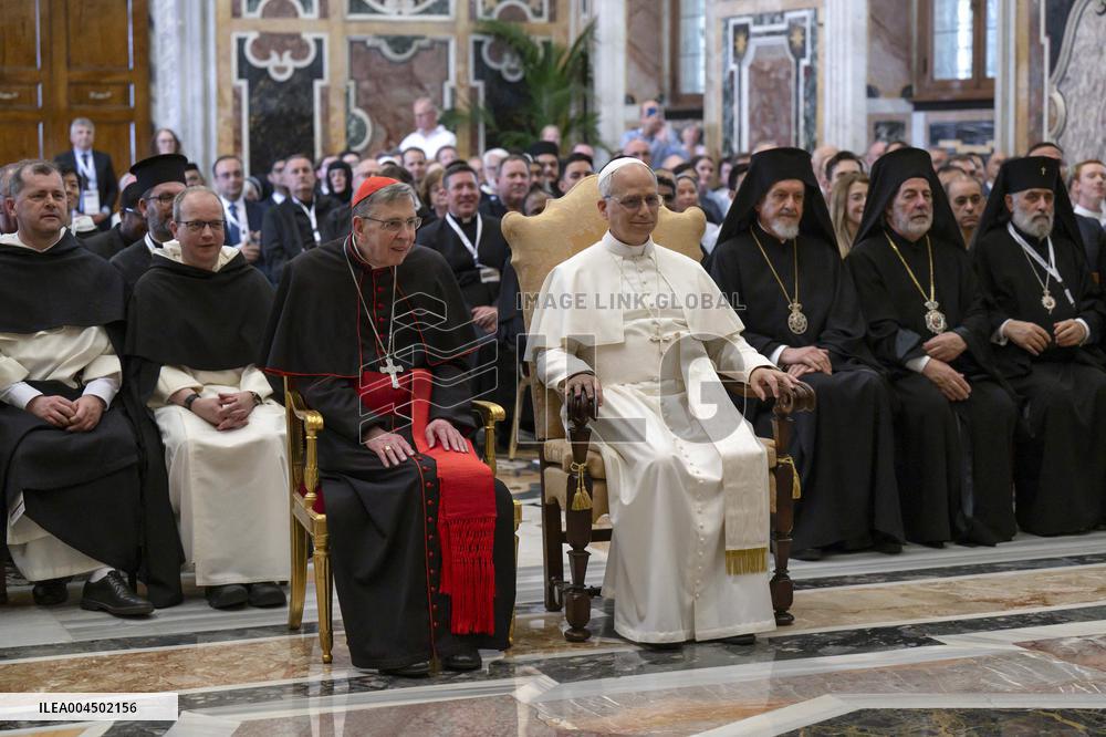 Pope Leo XIV Celebrates 1700th Anniversary Of Council Of Nicaea - Vatican