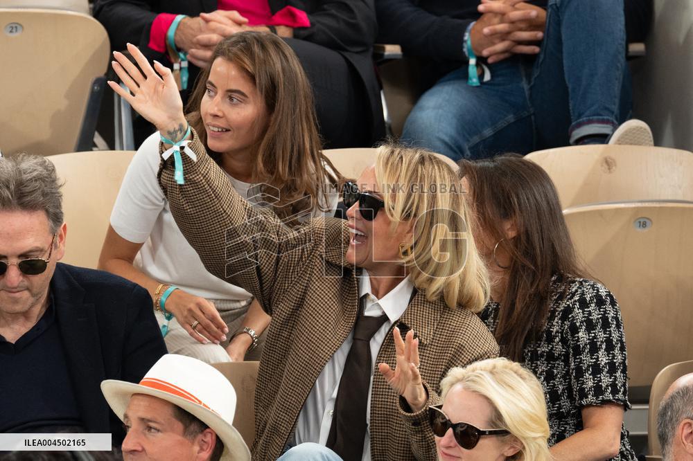 French Open Romeo Beckham At The Stands LZ