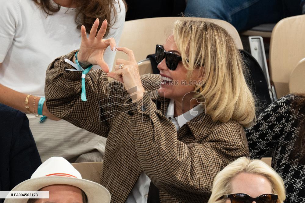 French Open Romeo Beckham At The Stands LZ