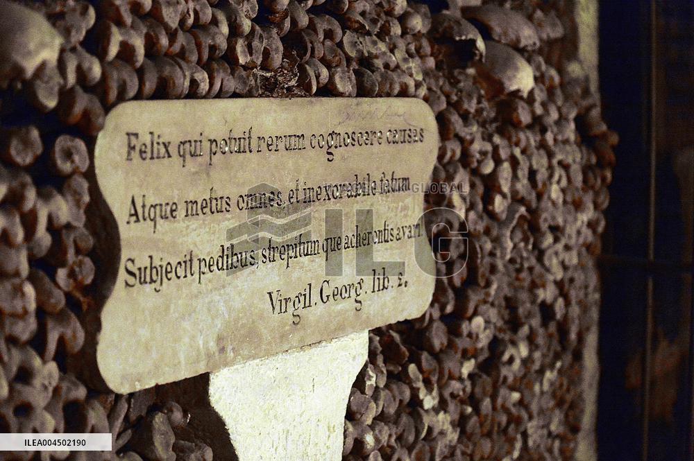 Launch of Nuit Blanche at the Catacombs of Paris - France