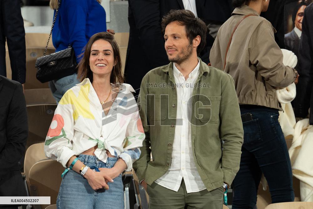 French Open Romeo Beckham At The Stands LZ