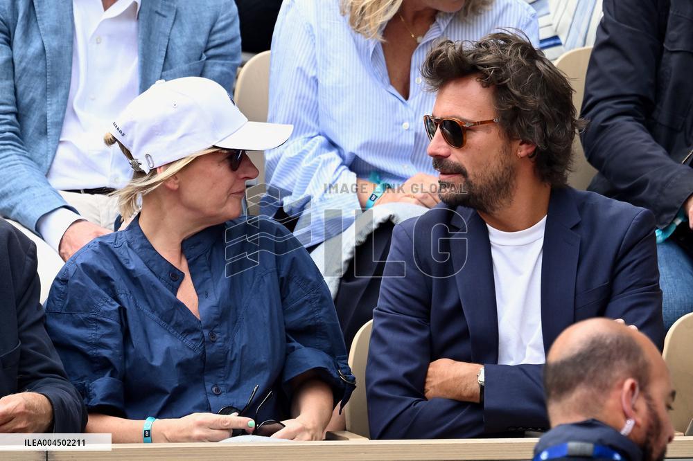 French Open 2025 - VIPs In The Stands - Day 14