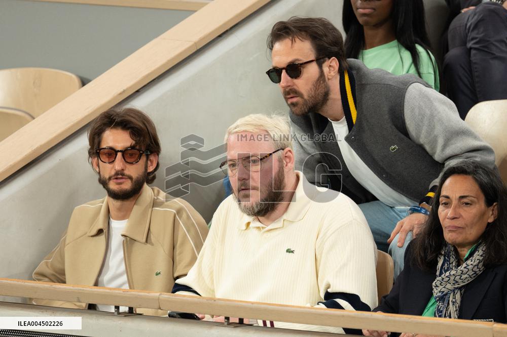 French Open Romeo Beckham At The Stands LZ