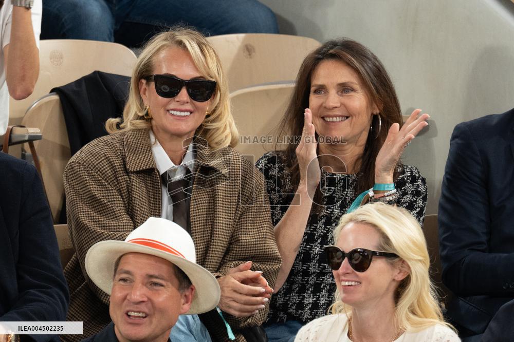 French Open Romeo Beckham At The Stands LZ
