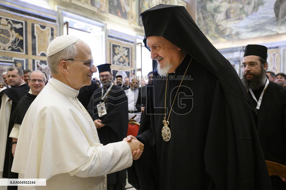 Pope Leo XIV Celebrates 1700th Anniversary Of Council Of Nicaea - Vatican