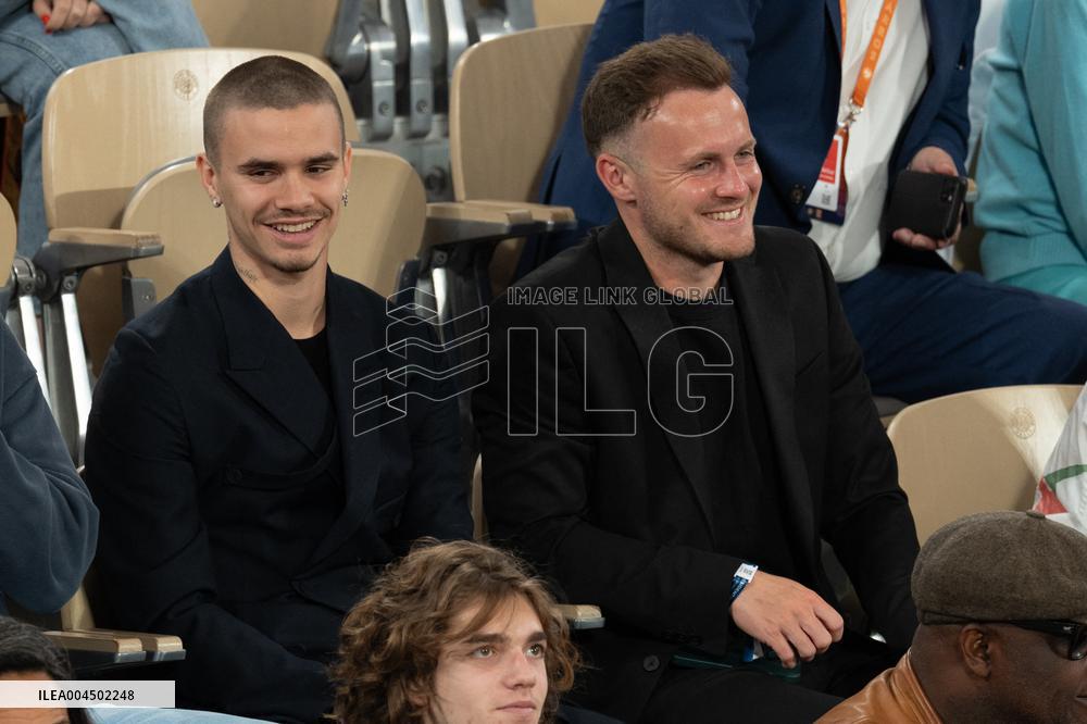 French Open Romeo Beckham At The Stands LZ