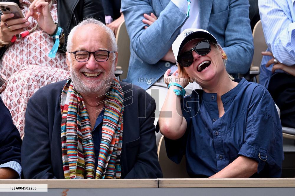 French Open 2025 - VIPs In The Stands - Day 14
