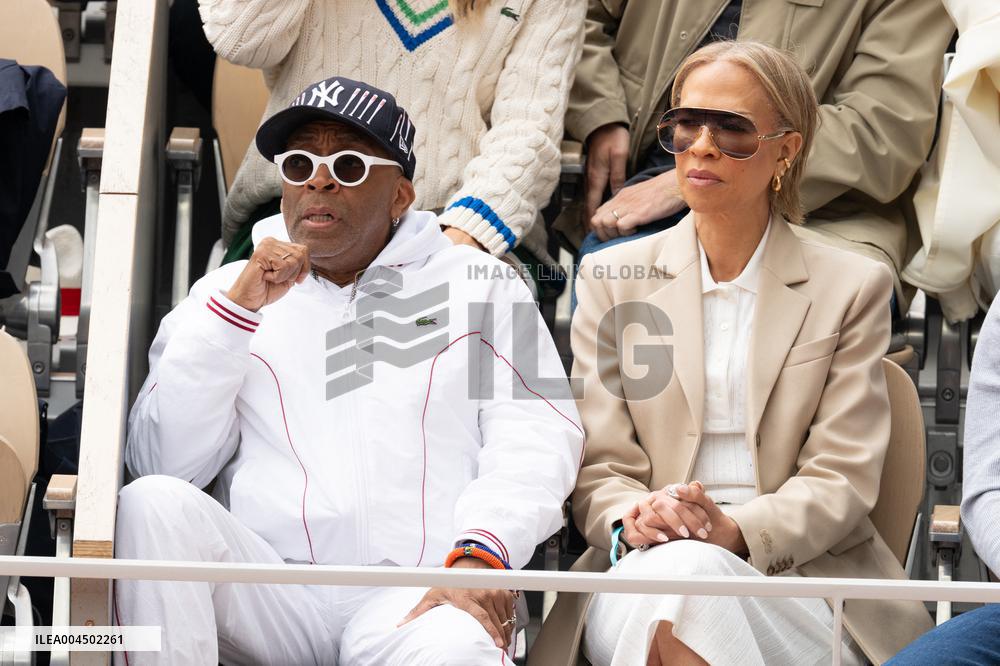 French Open Spike Lee at the Srtands LZ