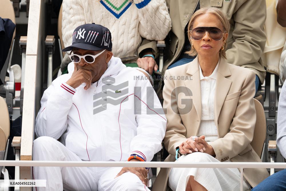 French Open Spike Lee at the Srtands LZ