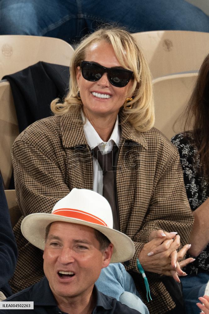 French Open Romeo Beckham At The Stands LZ