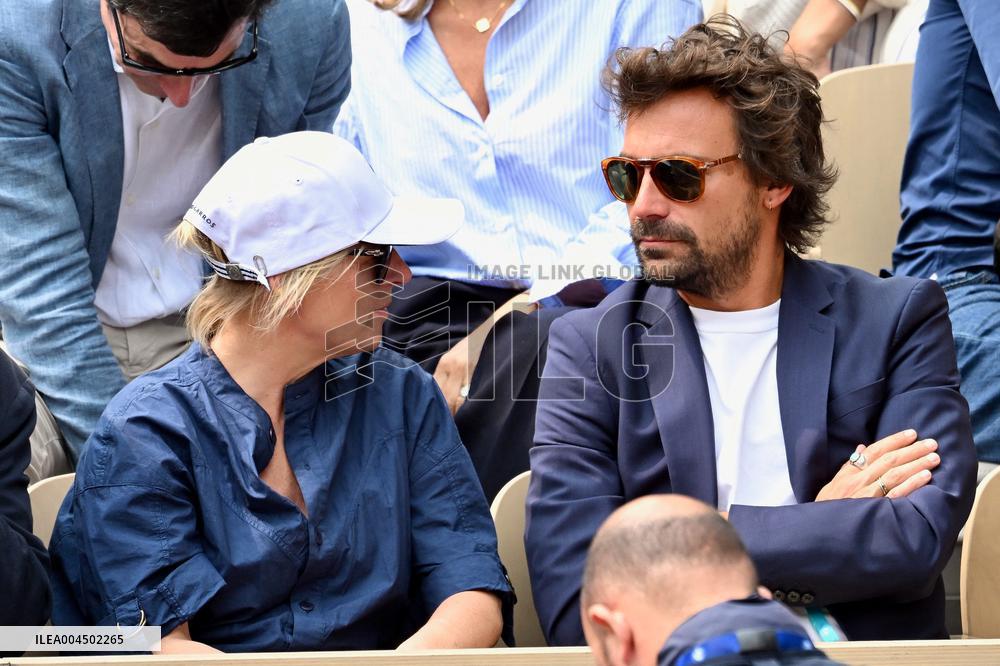 French Open 2025 - VIPs In The Stands - Day 14