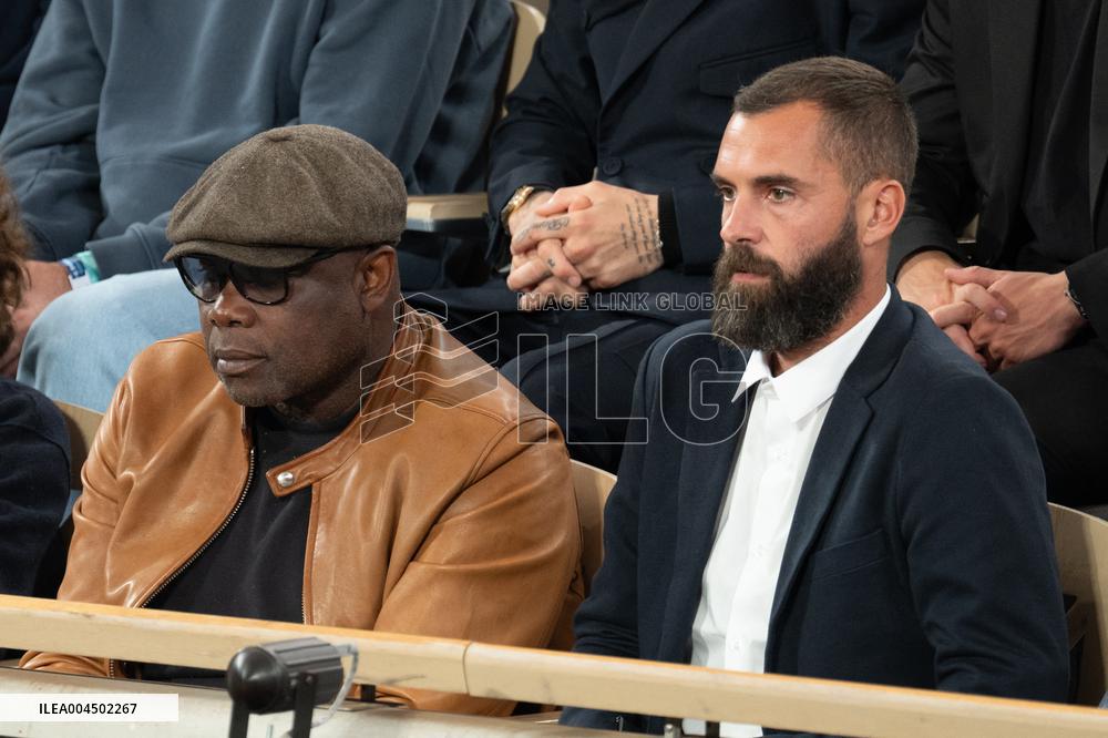 French Open Romeo Beckham At The Stands LZ