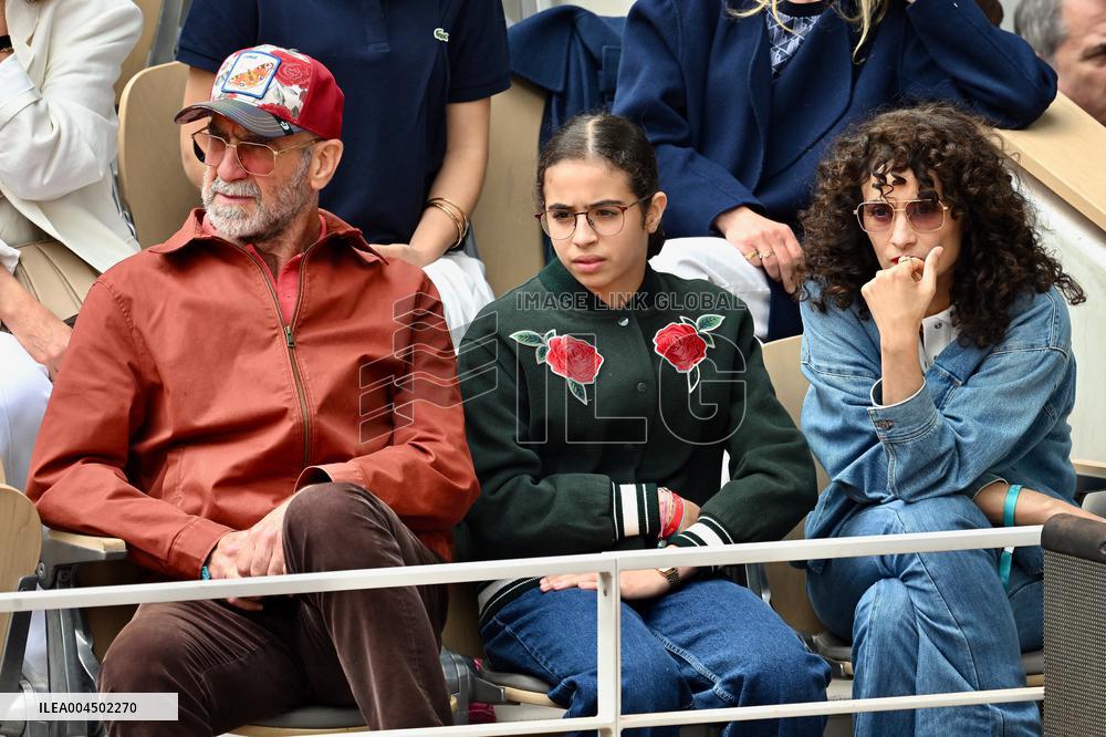 French Open 2025 - VIPs In The Stands - Day 14