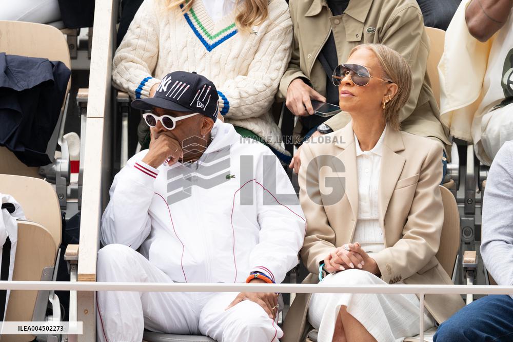 French Open Spike Lee at the Srtands LZ