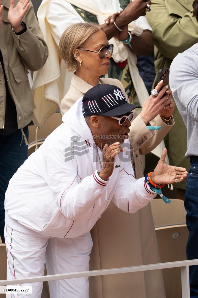 French Open Spike Lee at the Srtands LZ