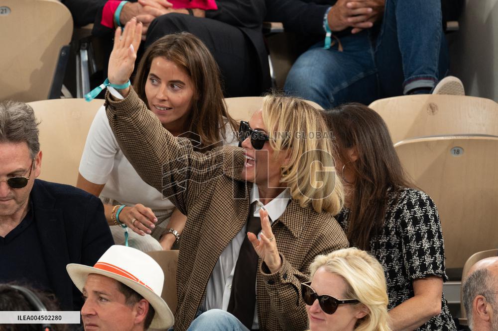 French Open Romeo Beckham At The Stands LZ