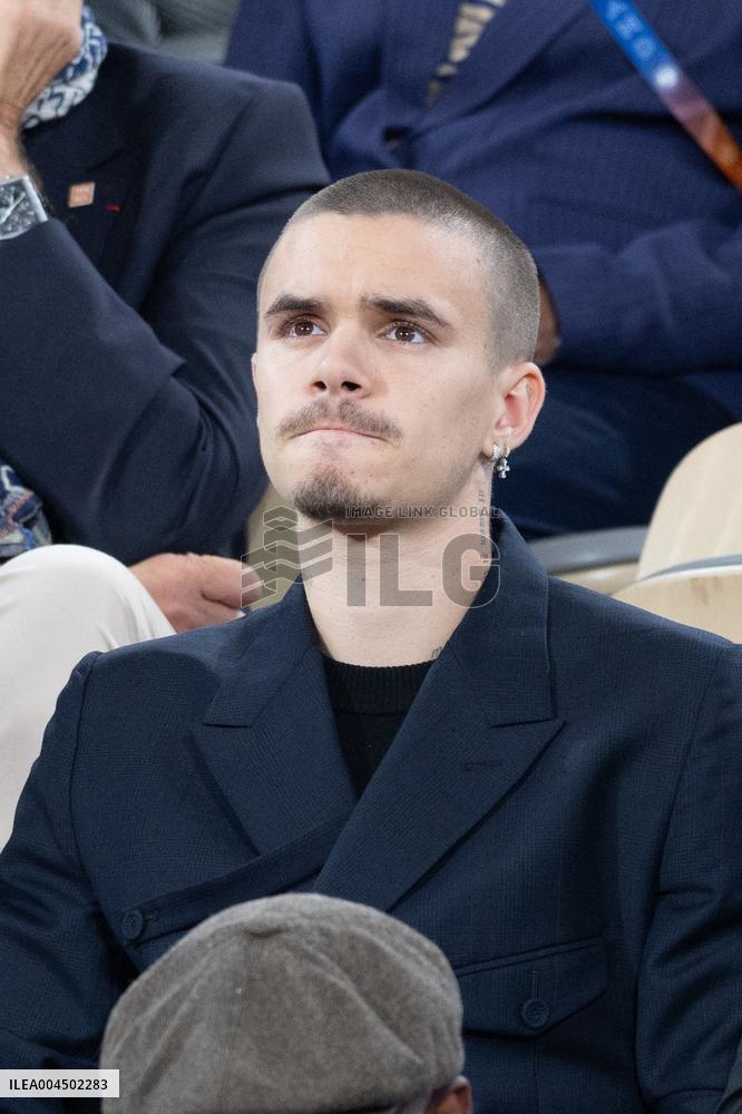 2025 French Open - Celebrities In Stand Day 13 NB