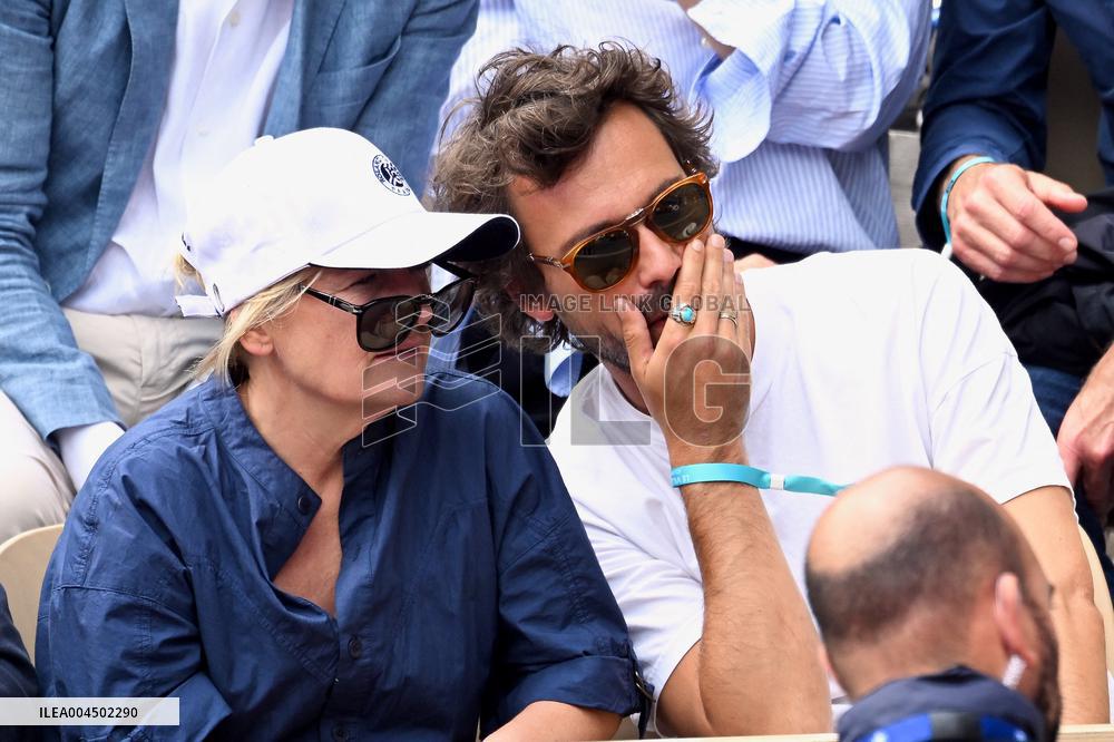French Open 2025 - VIPs In The Stands - Day 14