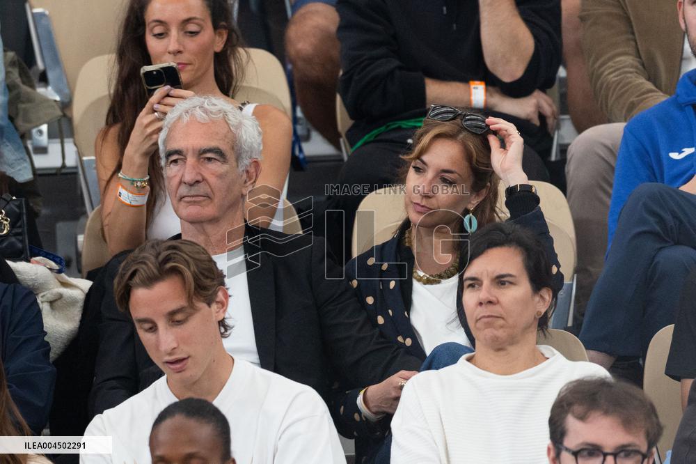 2025 French Open - Celebrities In Stand Day 13 NB