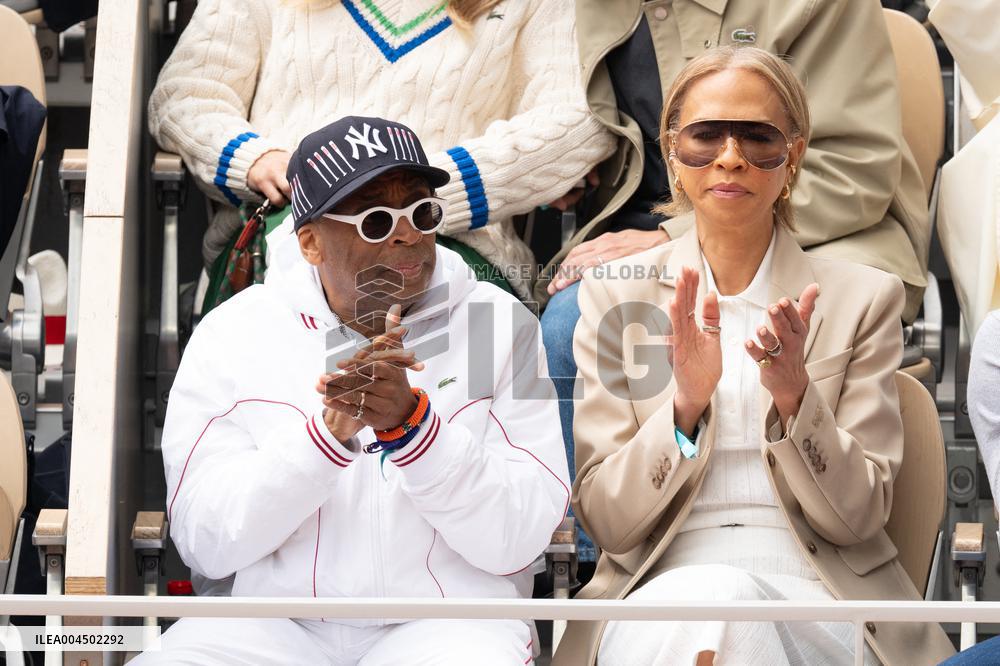 French Open Spike Lee at the Srtands LZ