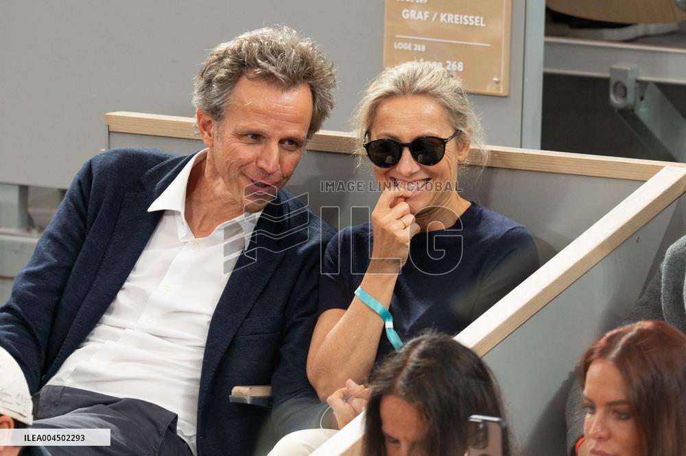 French Open Romeo Beckham At The Stands LZ