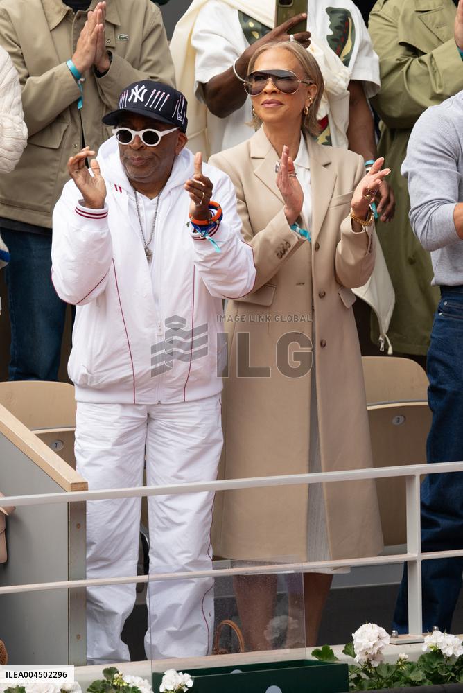 French Open Spike Lee at the Srtands LZ