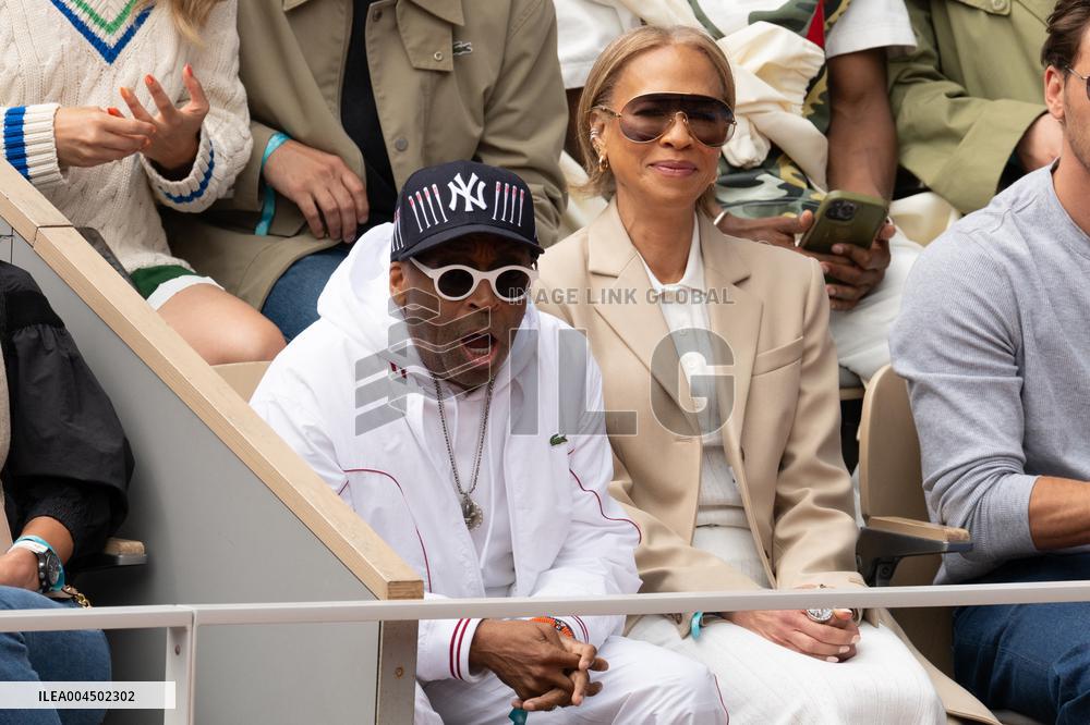 French Open Spike Lee at the Srtands LZ